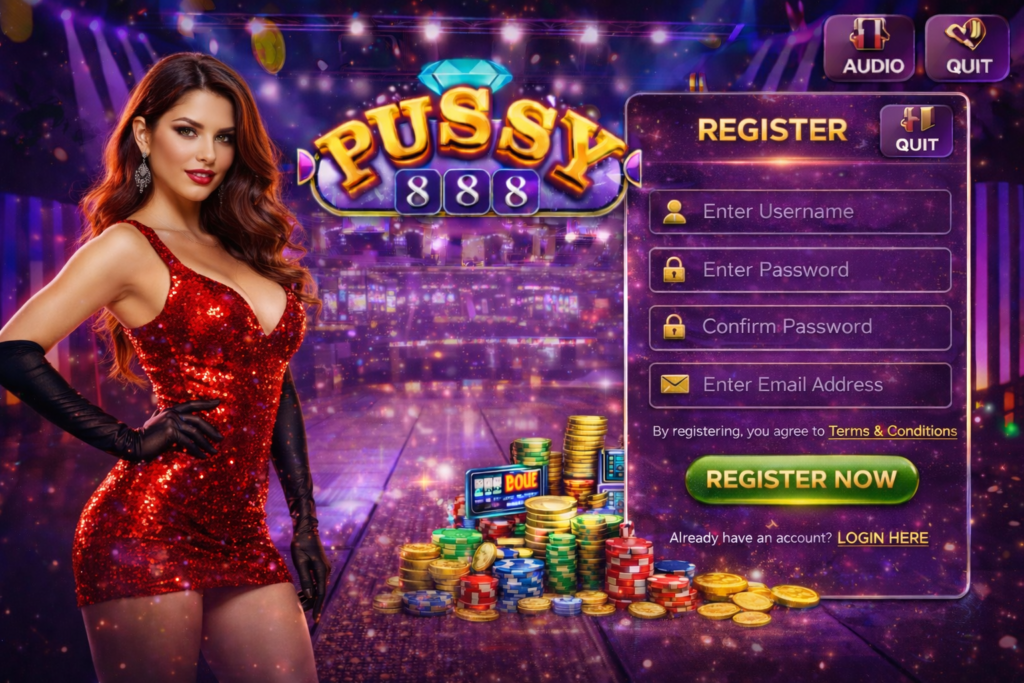 Pussy888 APK v1.0 register
