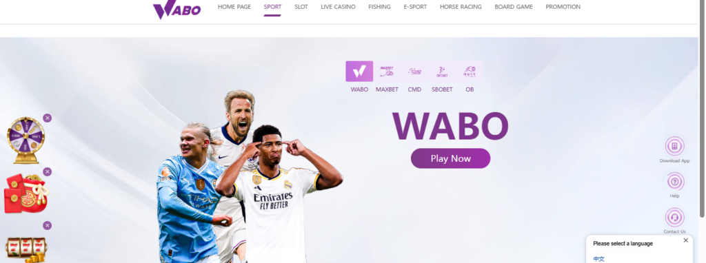 wabo casino - sports game