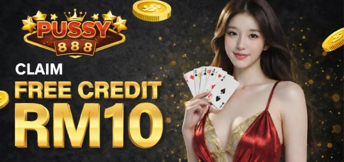 pussy888 free credit rm10